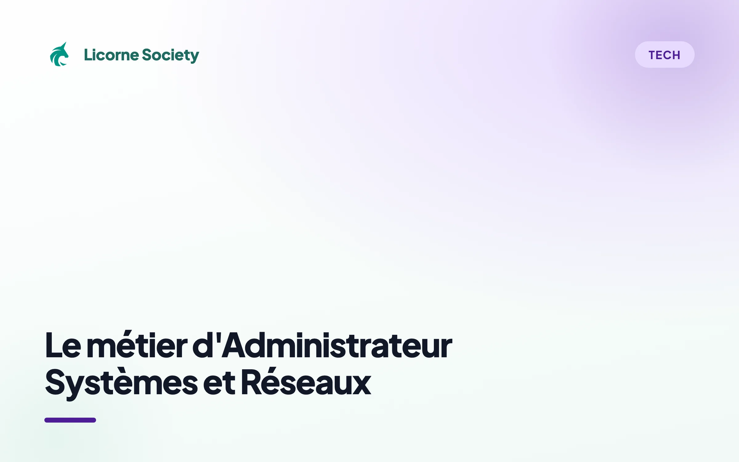 Administrateur Systèmes et Réseaux : rôle, missions, salaire