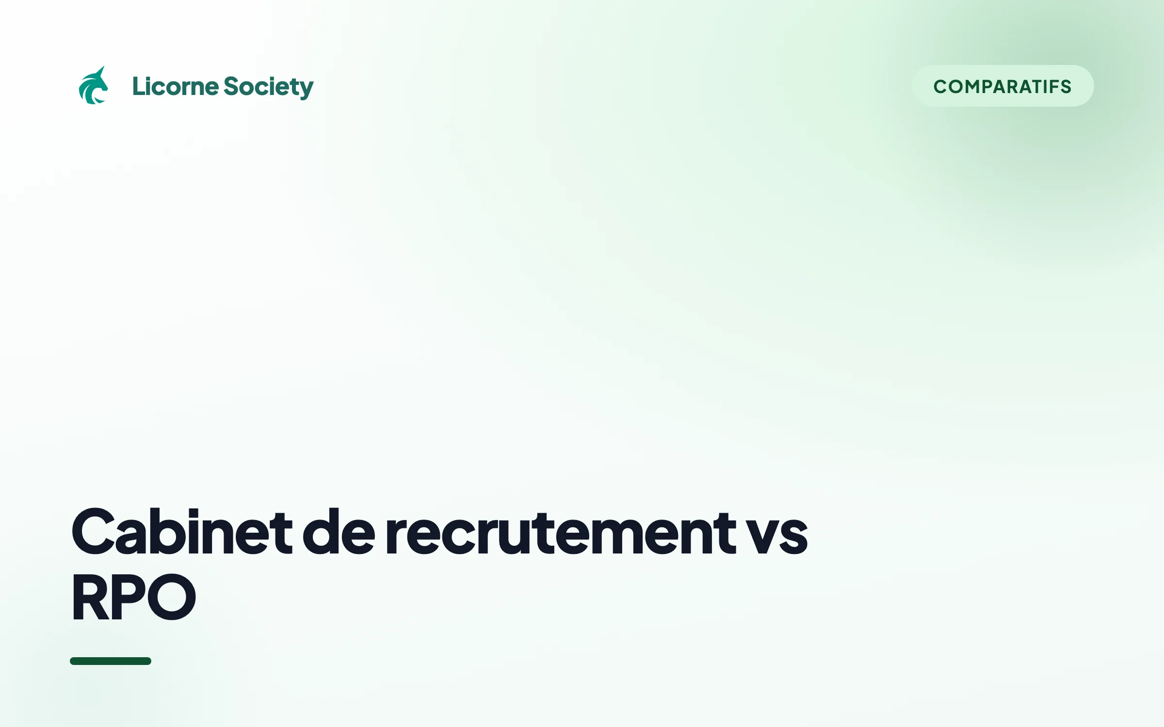 Cabinet de recrutement vs RPO, que choisir ?