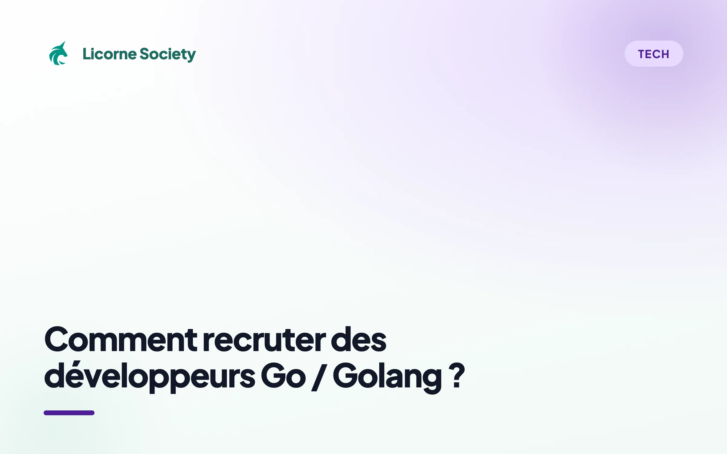 Comment recruter des développeurs Go Lang en 2026 ?