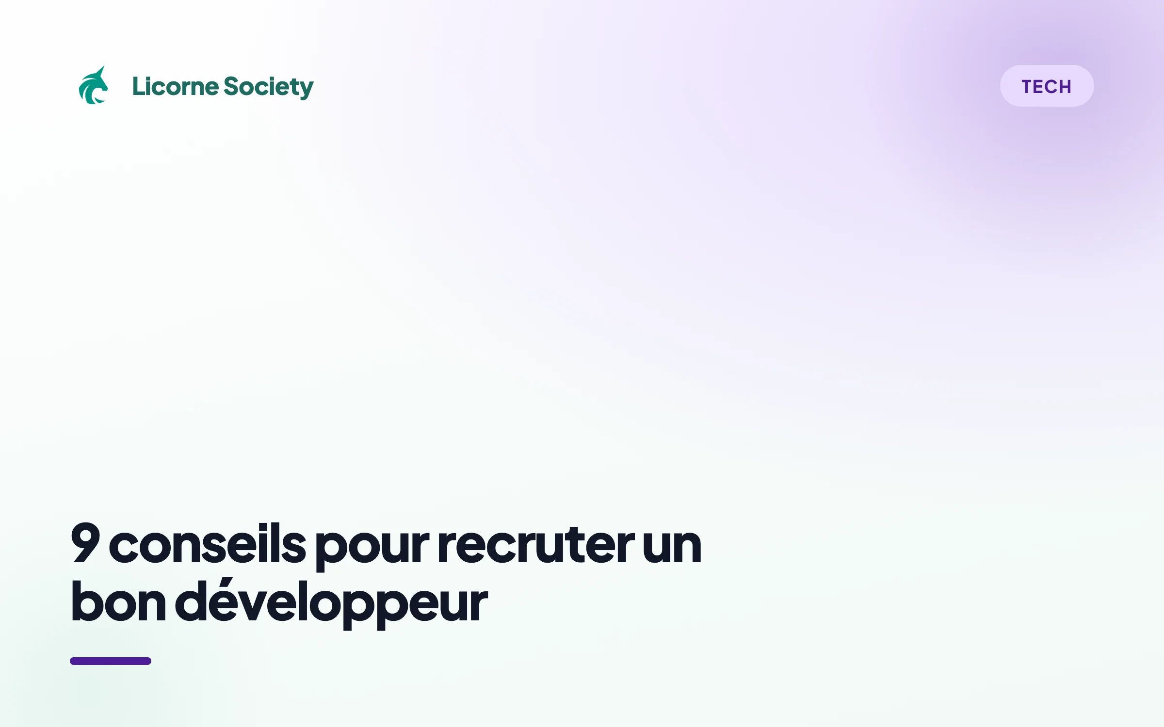 9 conseils pour recruter un bon développeur en 2026