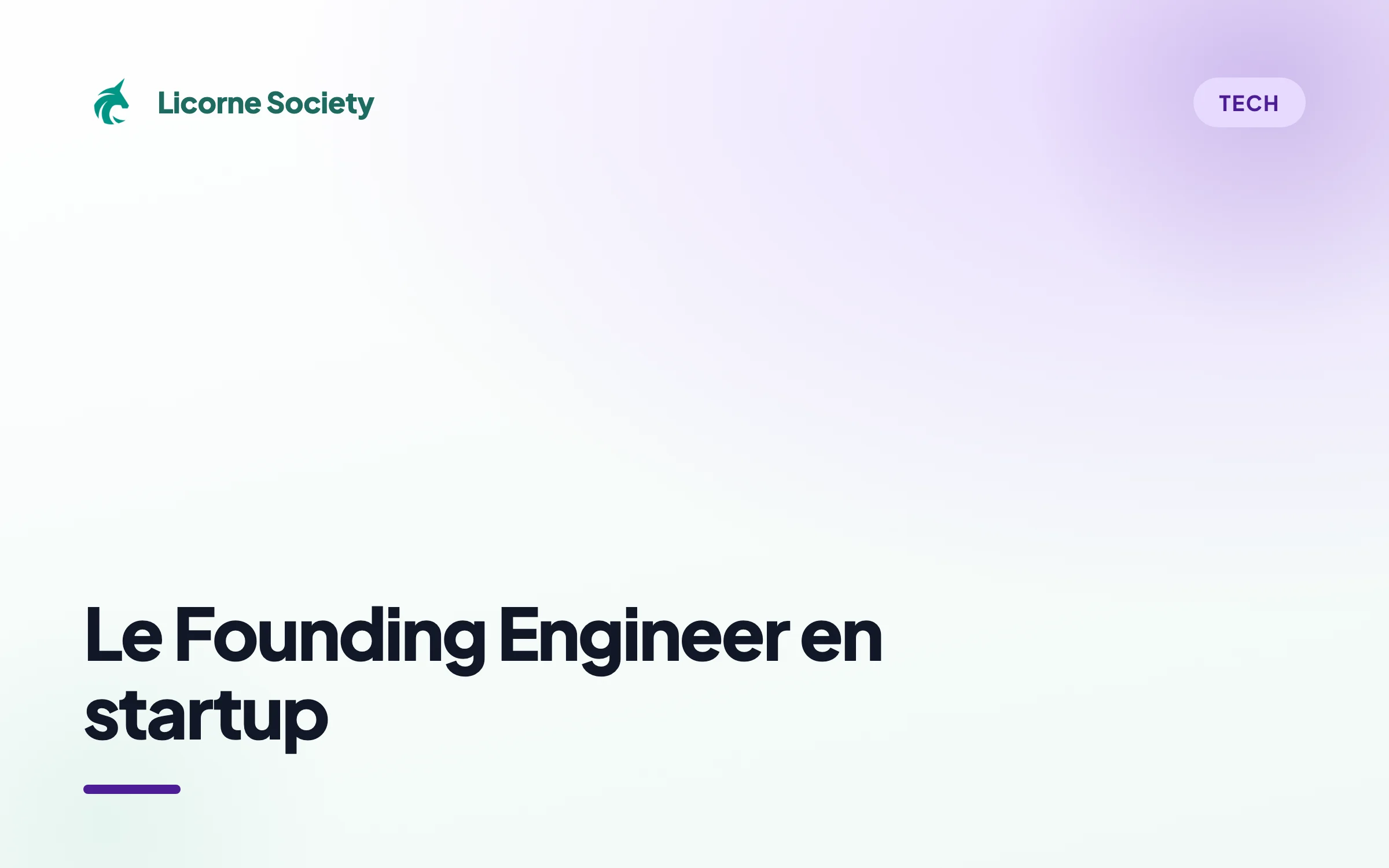Founding Engineer : Les clés pour comprendre ce métier