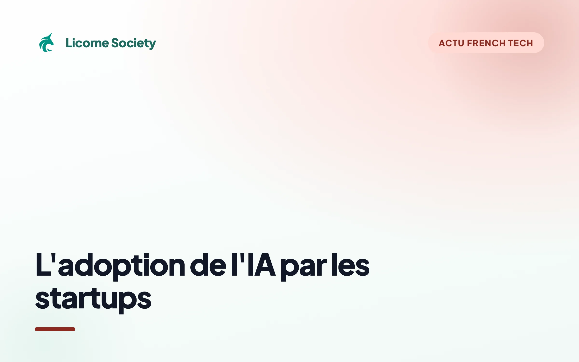 Applications de l'IA dans les start-ups : enjeux et outils