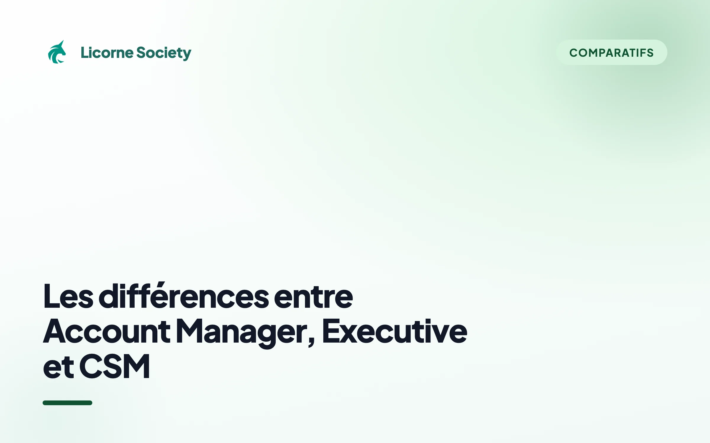 Account Executive VS Account Manager Vs CSM