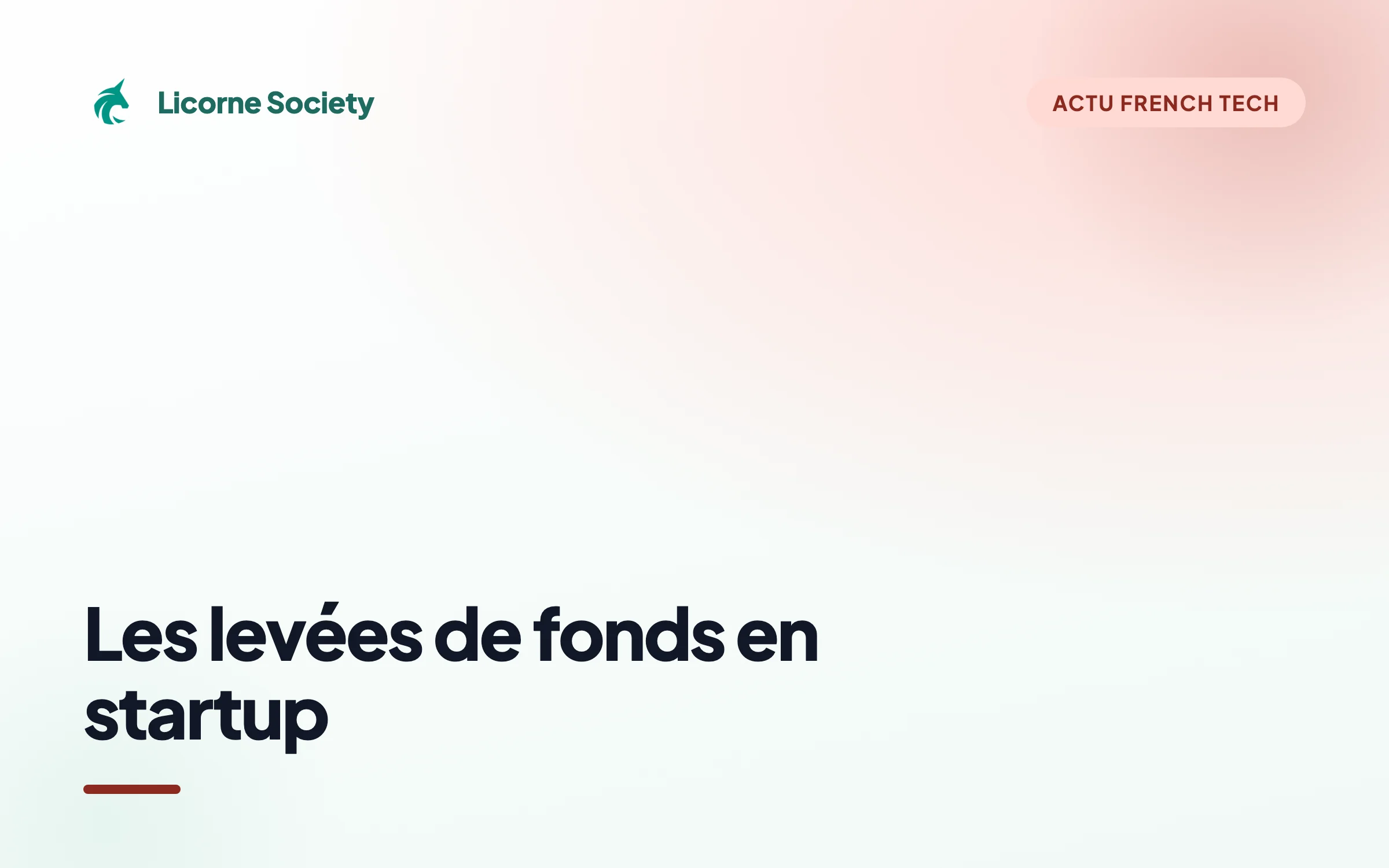 Levées de fonds en startup : guide complet 2026