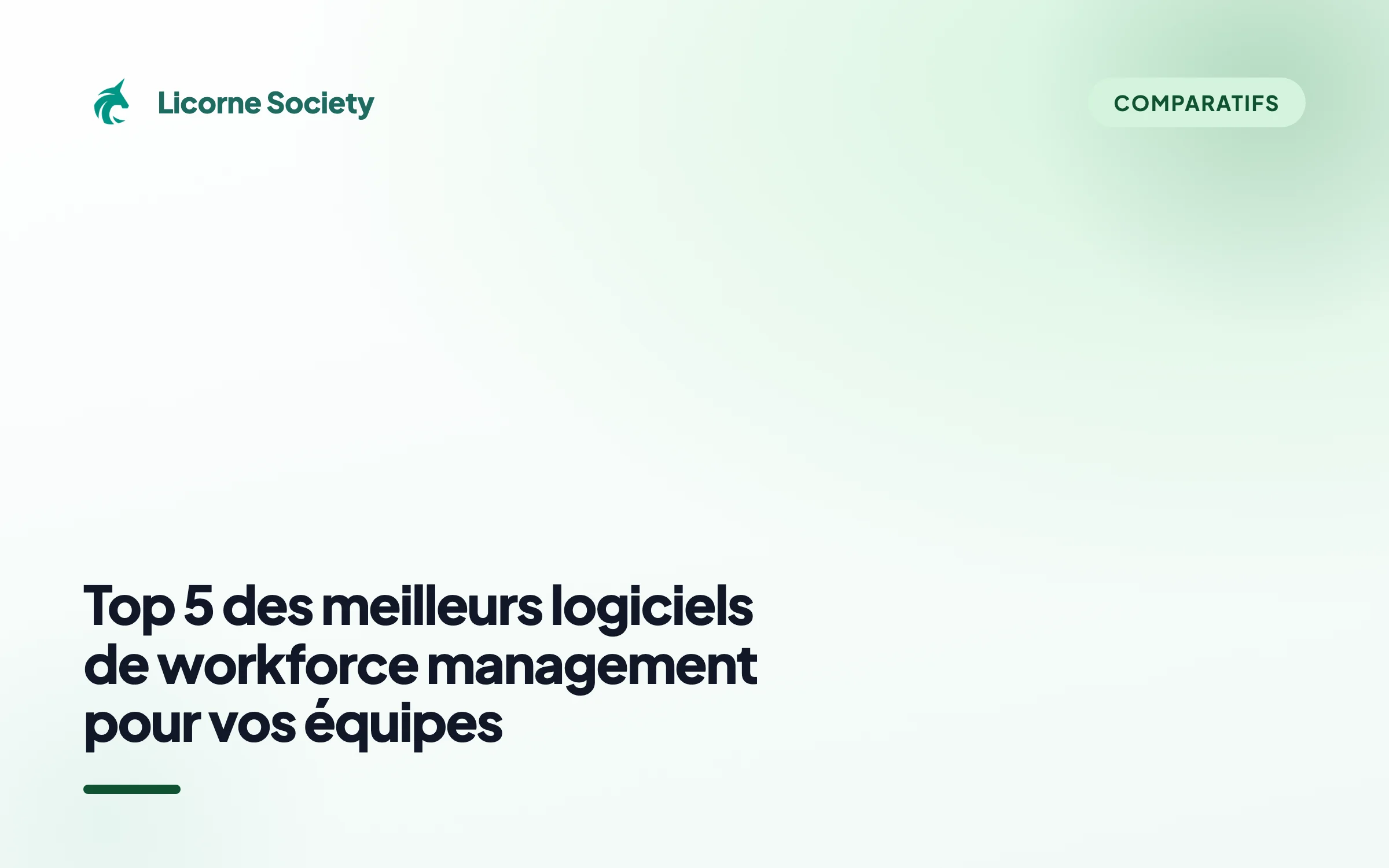 Top 5 des logiciels de workforce management pour vos équipes
