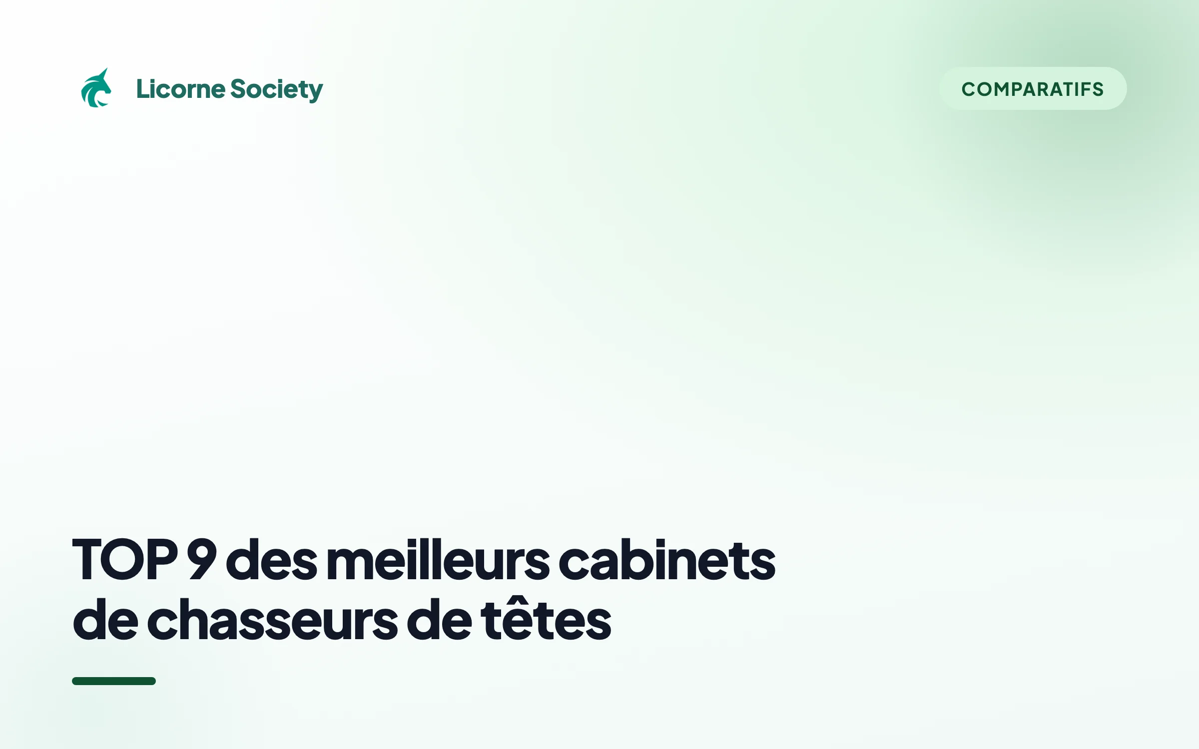 TOP 9 des meilleurs cabinets de chasseurs de têtes en 2026