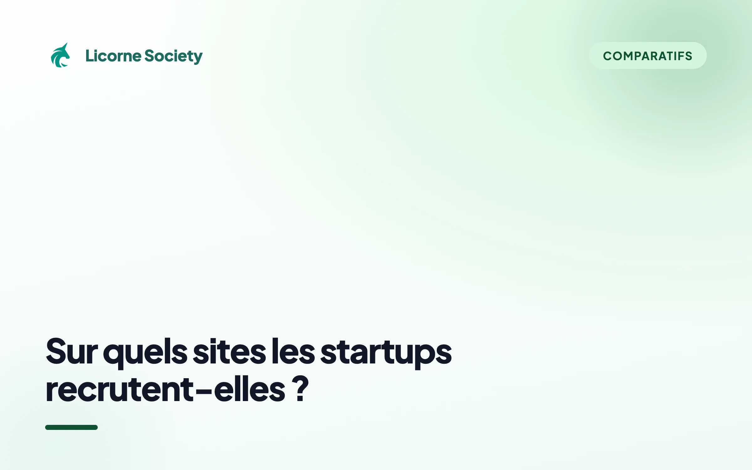 Où trouver ou poster une annonce d'emploi pour startup ?