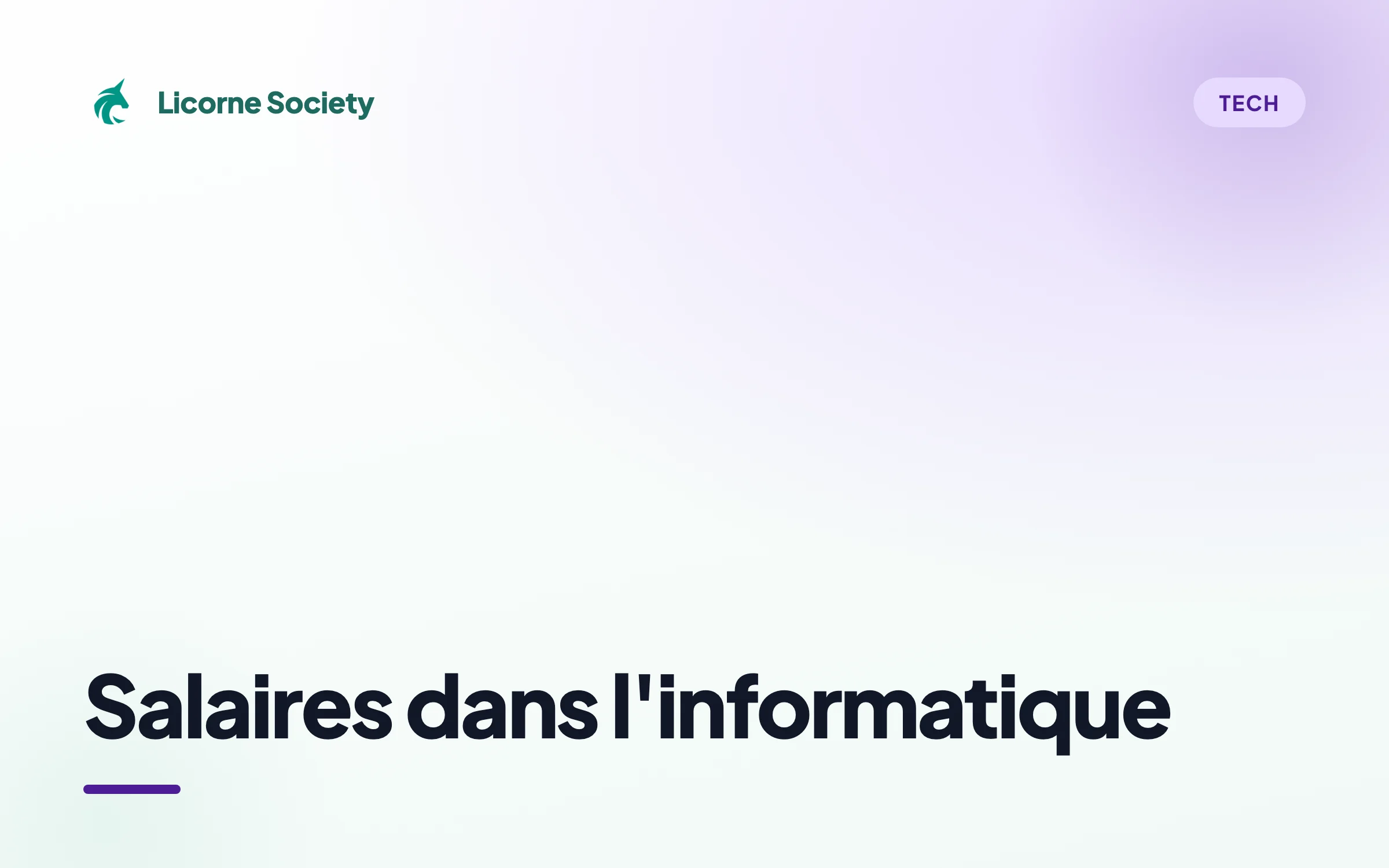 Salaires dans l'informatique 2026 : grille par métier