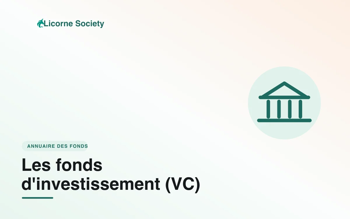 Annuaire des fonds d'investissement (VC) de la French Tech
